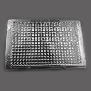 384 Well Cell Culture Plate, clear, flat bottom, TC